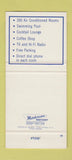 Matchbook Cover - Franklin Motor Inn Philadelphia PA 30 Strike