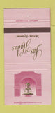 Matchbook Cover - Las Hadas Mexican Restaurant Northridge CA 30 Strike