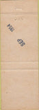 Matchbook Cover - Matchbook Cover Elks Club McCook NE