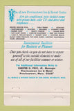 Matchbook Cover - Provincetown Inn Motel MA 40 Strike