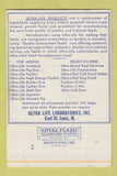 Matchbook Cover - Ultra Life Products Ephrata PA Richter WEAR 40 Strike