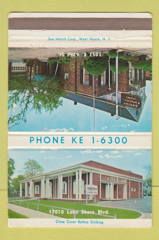 Matchbook Cover - A Grdina Sons Furniture Funeral Home Cleveland? OH 40 Strike