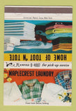 Matchbook Cover - Maplecrest Laundry New York City? 40 Strike