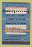 Matchbook Cover - American Laundry Dallas TX 40 Strike