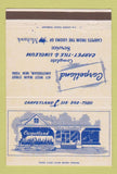Matchbook Cover - Carpetland Tile Linoleum Amsterdam NY 40 Strike