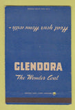 Matchbook Cover - Glendora Coal Chicago IL Sterling Midland SAMPLE? 40 Strike