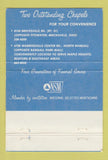 Matchbook Cover - Nosek Sons Funeral Home Brecksville Maple Heights OH 40 Strike