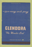 Matchbook Cover - Glendora Coal Chicago IL Sterling Midland SAMPLE 40 Strike