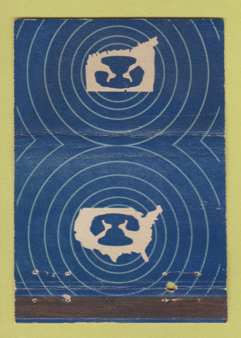 Matchbook Cover - Belle Telphone New England WEAR 40 Strike