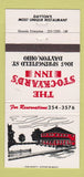 Matchbook Cover - Stockyard's Inn Dayton OH 30 Strike