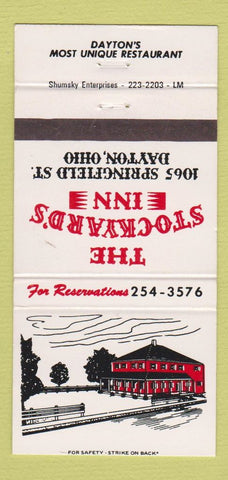 Matchbook Cover - Stockyard's Inn Dayton OH 30 Strike