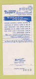 Matchbook Cover - McCook County National Bank Salem SD 30 Strike