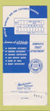 Matchbook Cover - Union Savings Bank Sioux Falls SD 30 Strike