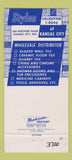 Matchbook Cover - Stylon Tile Kansas City MO 30 Strike