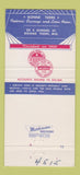 Matchbook Cover - Bonne Terre Savings MO 30 Strike