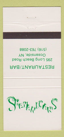 Matchbook Cover - Shenanigans Restaurant Oceanside NY 30 Strike