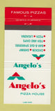 Matchbook Cover - Angelo's Pizza House Canada BC? 30 Strike