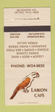 Matchbook Cover - Laikon Cafe Detroit MI 30 Strike