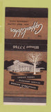 Matchbook Cover - Copper Kitchen Lakewood Colorado Colfax 30 Strike