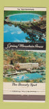 Matchbook Cover - Spring Mountain Home Schwenksville PA 30 Strike