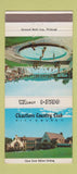 Matchbook Cover - Chactiers Country Club Pittsburgh PA 30 Strike