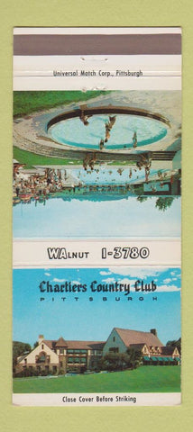 Matchbook Cover - Chactiers Country Club Pittsburgh PA 30 Strike