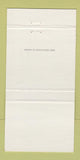 Matchbook Cover - Roosevelt Raceway Harry Stevens Westbury LI NY 30 Strike