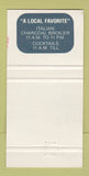 Matchbook Cover - Joe's Reno Restaurant NV WEAR 30 Strike