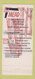 Matchbook Cover - Hotel Mead Wisconsin Rapids WI 21 Strike Feature