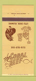 Matchbook Cover - Coral Reef Little Creek DE 30 Strike