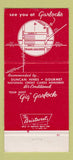 Matchbook Cover - Garloch's Restaurant Lockport NY 30 Strike