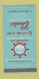 Matchbook Cover - Claudio's Restaurant Greenport NY 30 Strike