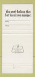 Matchbook Cover - Ollie's Clive IA 30 Strike
