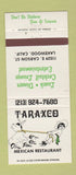 Matchbook Cover - Taraxco Mexican Restaurant Lakewood CA 30 Strike