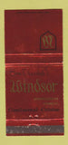 Matchbook Cover - Ben Dinsdale's Windsor Los Angeles CA WEAR 30 Strike