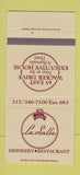 Matchbook Cover - LaSalle Drinkery Restaurant Chicago IL 30 Strike