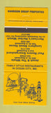 Matchbook Cover - Harrison Group Restaurants Ocean City MD 30 Strike
