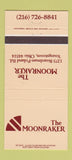 Matchbook Cover - The Moonraker Youngstown OH 30 Strike