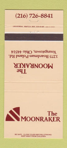 Matchbook Cover - The Moonraker Youngstown OH 30 Strike