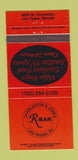Matchbook Cover - R Bar Las Vegas NV 30 Strike