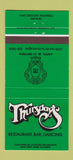 Matchbook Cover - Thursday's Restaurant Montreal QC 30 Strike