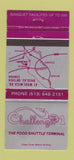 Matchbook Cover - Challenger 1 Food Shuttle Breslau ON 30 Strike