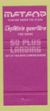 Matchbook Cover - Challenger 1 Food Shuttle Breslau ON 30 Strike