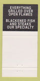Matchbook Cover - Mount St Helens Charcoal Grill 30 Strike