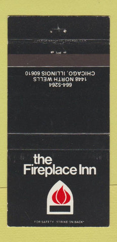 Matchbook Cover - Fireplace Inn Chicago IL 30 Strike