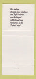 Matchbook Cover - Wagon Wheel Saloon Troy MI 30 Strike