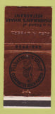 Matchbook Cover - Fisherman's Wharf Clearwater Beach FL 30 Strike