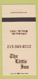 Matchbook Cover - The Little Inn Media PA 30 Strike