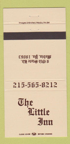 Matchbook Cover - The Little Inn Media PA 30 Strike