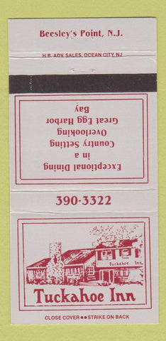 Matchbook Cover - Tuckahoe Inn Beesley's Point NJ 30 Strike
